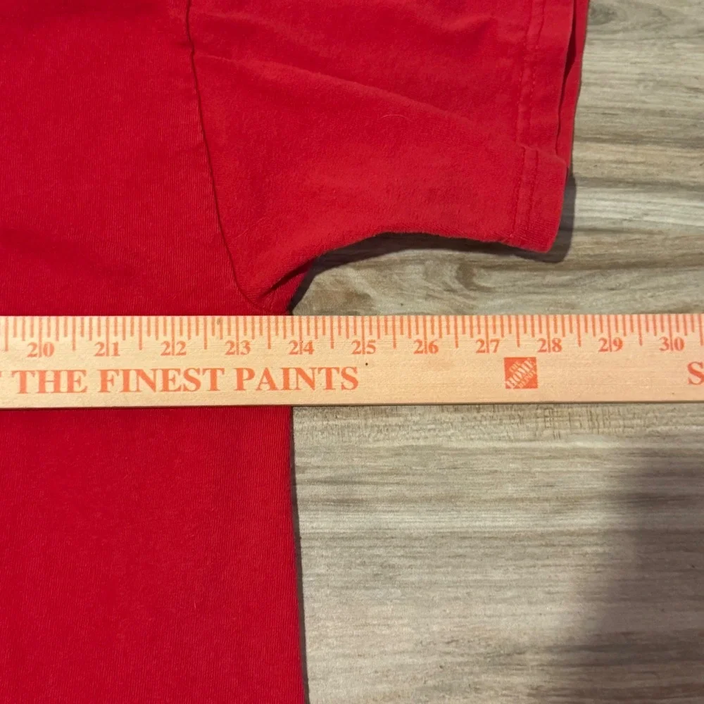Vintage Reebok Kick Donkey Graphic T-Shirt Mens Large Red‎ Short Sleeve Crewneck